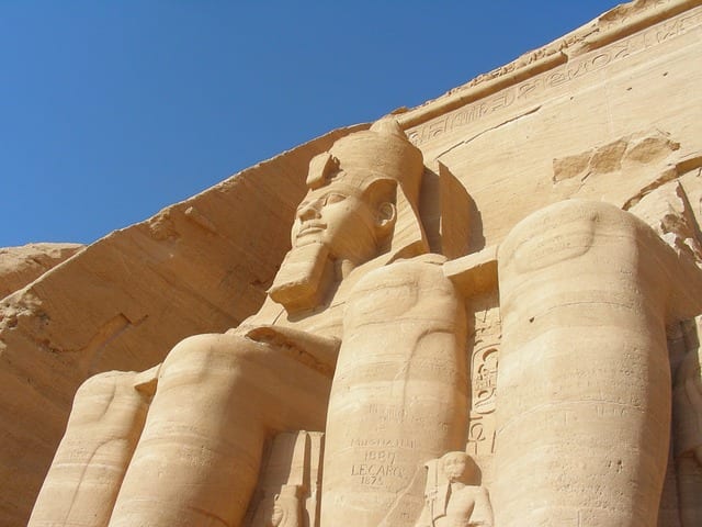 ägypten abu simbel pharaonen