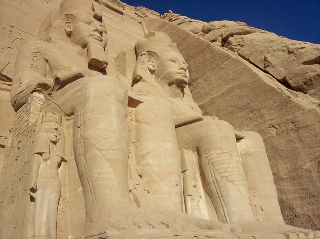abu simbel tempel ägypten