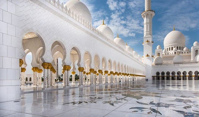 moschee abu dhabi reisen