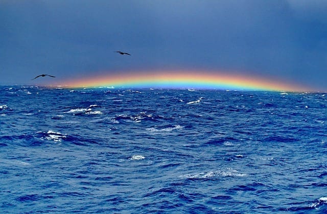 bermuda-dreieck regenbogen ozean