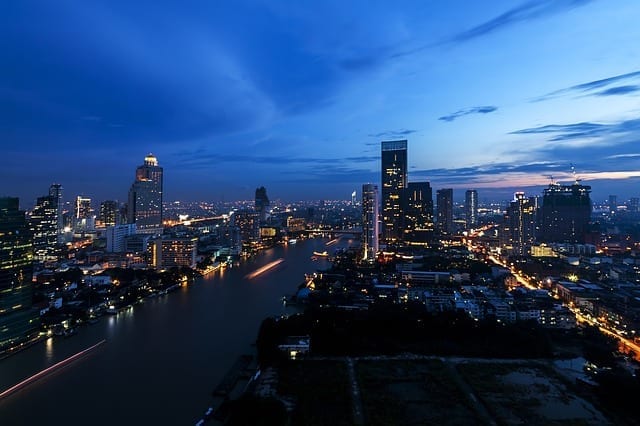 stadt bangkok thailand