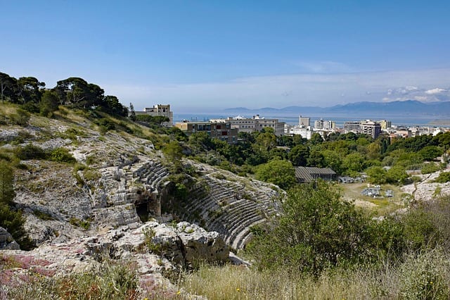 sardinien cagliari römisches amphitheater
