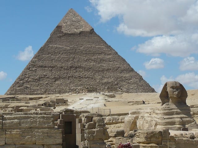 pyramiden sphinx cairo