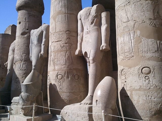 luxor luxor ägypten tempel