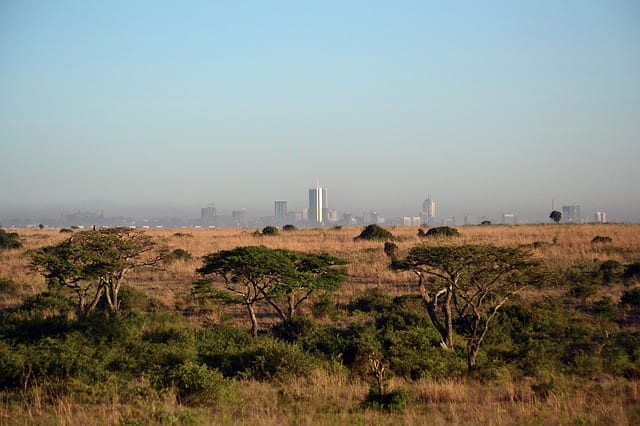 nairobi kenia afrika stadtbild