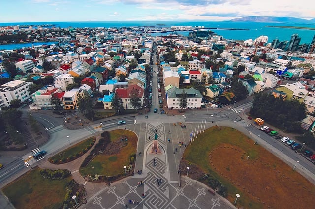 reykjavik island stadt